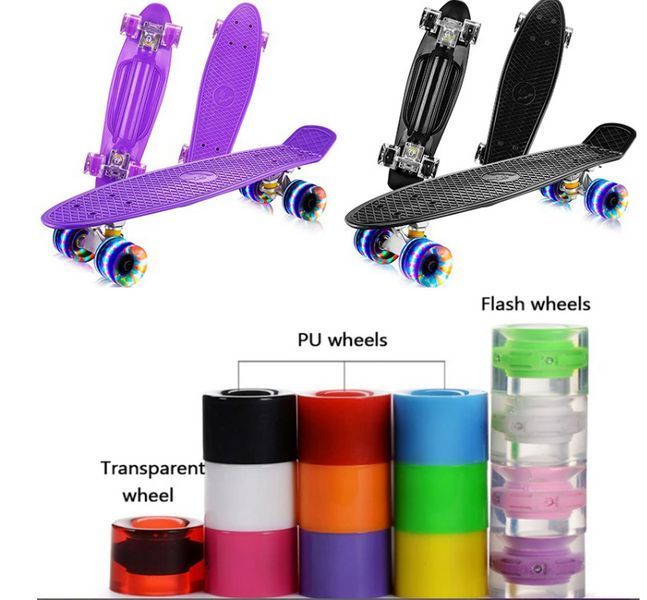 Скейт Пенні Борд Penny Fish Skateboards Mint 22" BK7 фото