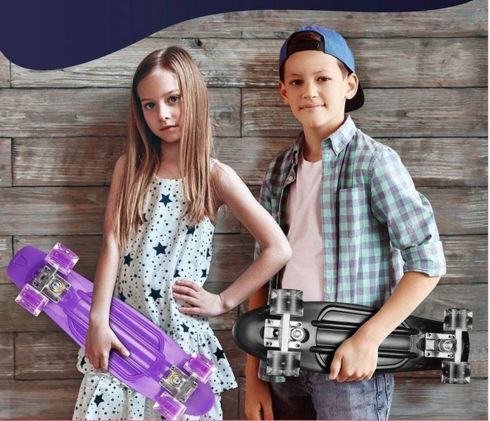 Скейт Пенні Борд Penny Fish Skateboards Mint 22" BK7 фото