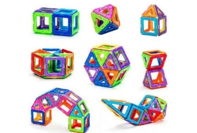 Магнітний 3D конструктор Magical Magnet 40 деталей 464 фото