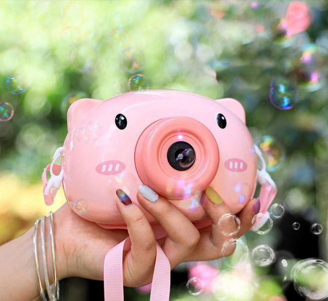 Дитячий апарат для мильних бульбашок BUBBLE CAMERA TV230 фото