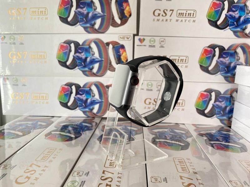 Смарт часы Smart Watch GS7 Pro Max Программа wearfit pro Series Airplus Black 41 mm TVGS7 фото