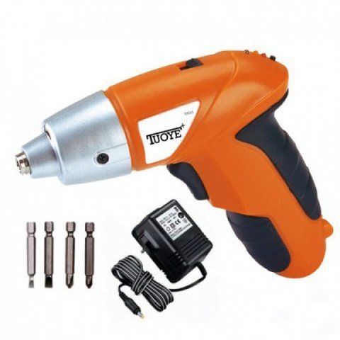 Акумуляторний міні шуруповерт електрична викрутка TUOYE Cordless Screwdriver TV289 фото