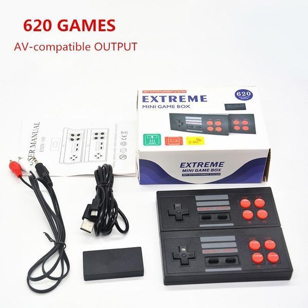 Игровая приставка консоль U-BOX EXTREME Mini Game Box AHH-07 620 игр с двумя беспроводными джойстиками 8bit VEN139 фото