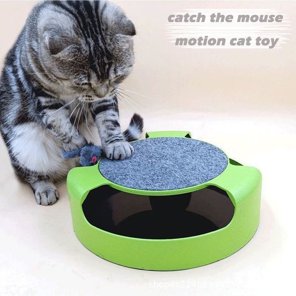 Іграшка для котів і кошенят когтеточка для кішок "Злови мишку" Catch the Mouse Plus VEN239 фото