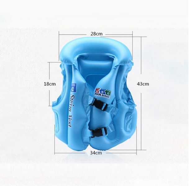 Надувний жилет дитячого рятувального Swim ring PL2 фото
