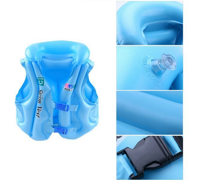 Надувний жилет дитячого рятувального Swim ring PL2 фото