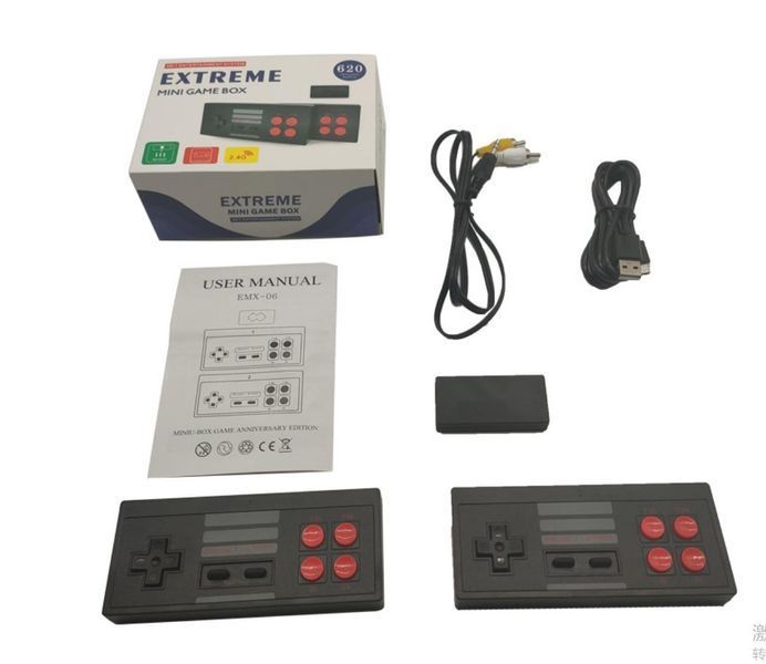 Игровая приставка консоль U-BOX EXTREME Mini Game Box AHH-07 620 игр с двумя беспроводными джойстиками 8bit VEN139 фото