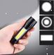 Ліхтар ручний акумуляторний світлодіодний Bailong BL-511 COB usb micro charg/Чорний BR000062 VEN61 фото 8