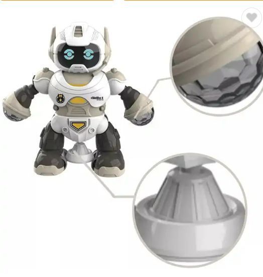 Танцующий светящийся робот Rotating Robot 6678-5 фото