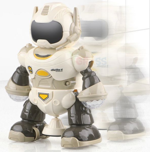 Танцующий светящийся робот Rotating Robot 6678-5 фото