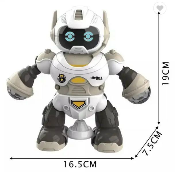 Танцующий светящийся робот Rotating Robot 6678-5 фото