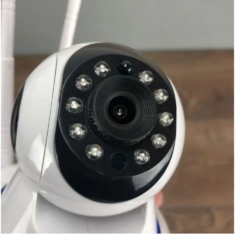 IP-камера відеоспостереження WiFi UKC V380 Q5 Y 1 автономна для дому поворотна. Программа v380 pro TVY00 фото