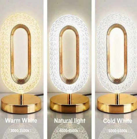 Настільна лампа з кристалами та діамантами Creatice Table Lamp 16. Три типи освітлення B2 фото