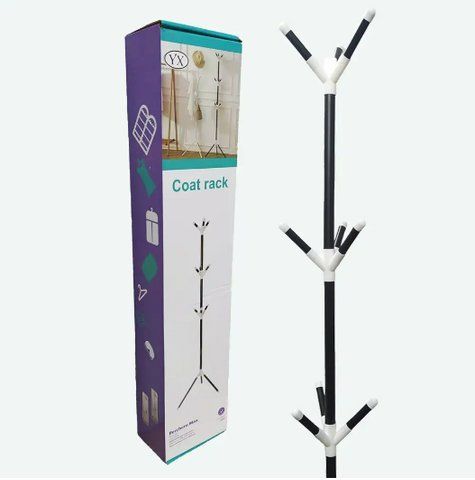 Підлогова вішалка-стійка для одягу Coat Rack 16 гачків BR00053 VE53 фото