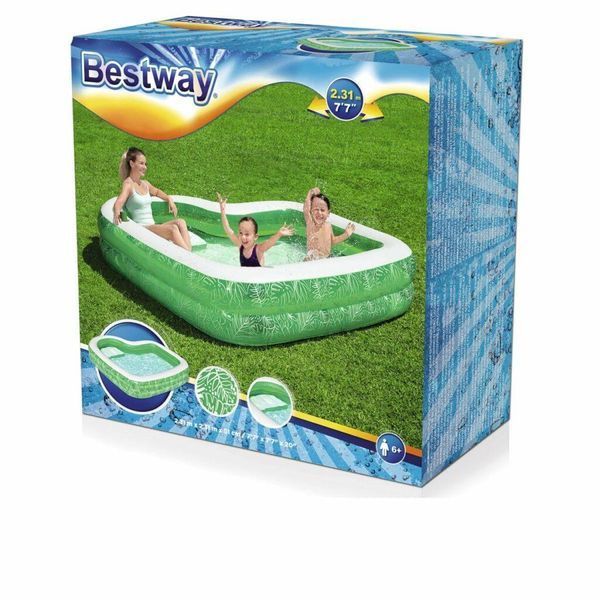 Басейн дитячий Bestway надувний блакитного кольору 120 см 778 л P120CM фото