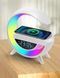Настольная лампа, ночник c зарядкой и будильником bt-3431 RGB 3-in-1 Bluetooth колонкой 3401 фото 4