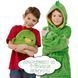 Дитячий плед-худі толстовка халат з капюшоном і рукавами 3 в 1 Huggle Pets Hoodie зелений TV-094 фото 10