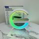 Настольная лампа, ночник c зарядкой и будильником bt-3431 RGB 3-in-1 Bluetooth колонкой 3401 фото 1