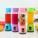 Портативный смузи блендер беспроводной Juice Cup HM-03 с 6-я ножами от USB VEN229 фото 4