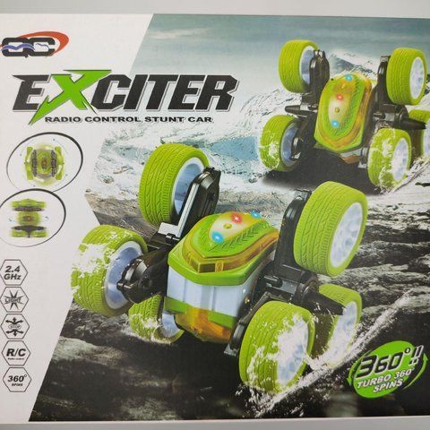 Машинка-перевертень на радіокеруванні stunt car exciter 3700126A фото