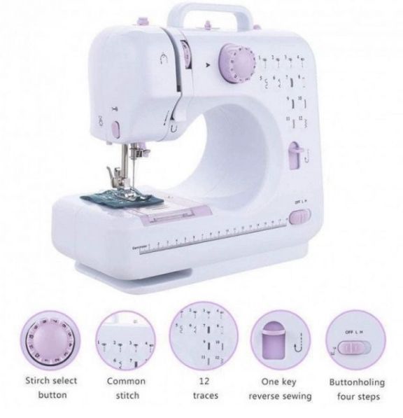 Швейная машинка Digital Sewing Machine FHSM-505A Pro 12 в 1 BR000119 VEN0123119 фото
