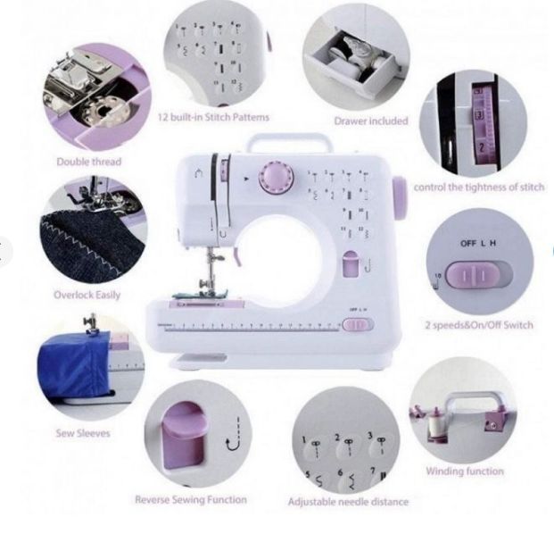 Швейная машинка Digital Sewing Machine FHSM-505A Pro 12 в 1 BR000119 VEN0123119 фото