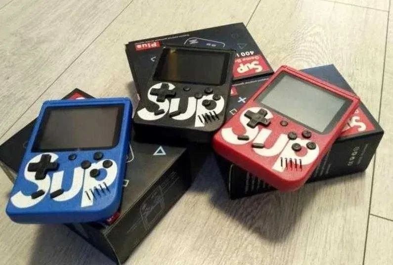 Портативна ігрова ретро приставка 8 біт Денді Retro Game Box SUP 400 in 1 VEN27 фото