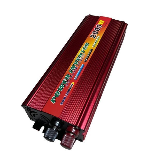 Автомобільний перетворювач 12 V 220 V 2000 W F2000 фото