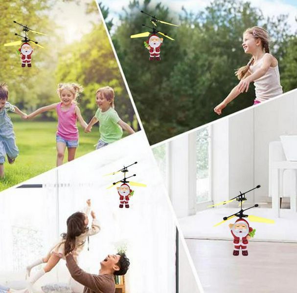 Игрушка Летающий Санта Flying Santa, летающий дед мороз 558 фото