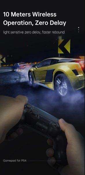 Бездротовий джойстик PS3, джойстик для Sony PlayStation 4, геймпад пс4 VEN104 фото
