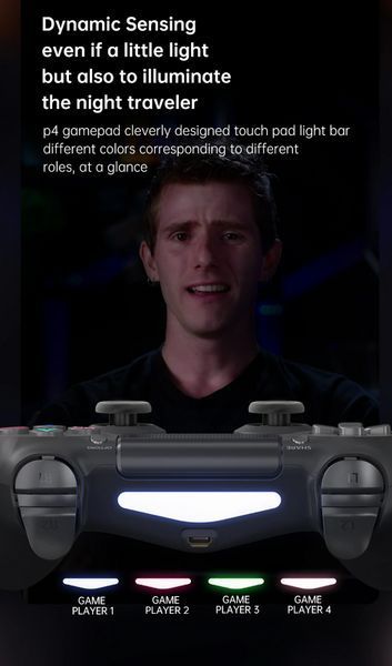 Бездротовий джойстик PS3, джойстик для Sony PlayStation 4, геймпад пс4 VEN104 фото