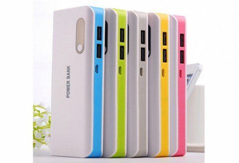Портативний Зарядний пристрій Power Bank 12000mAh на 3 USB 2354 фото