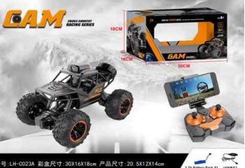 Улучшенная радиоуправляемая Машинка ZIPP Toys CAM багги с камерой 1 MP, черный VENCAM10 фото
