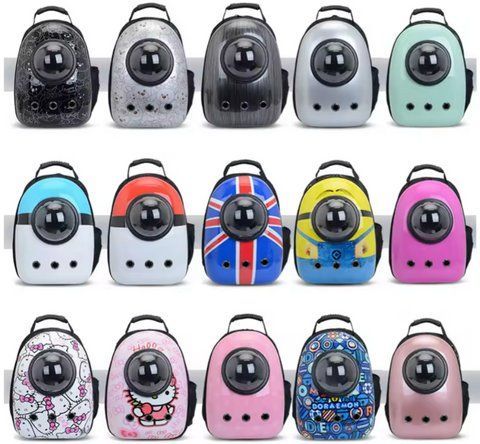 Рюкзак для перенесення тварин з ілюмінатором CosmoPet для кішок і собак DG22 фото