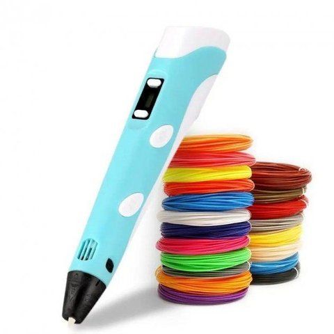 3D-ручка для малювання 3DPen-2 з дисплеєм, підставка, пластик TV58 фото