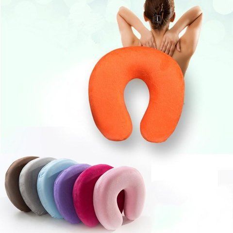 Універсальна подушка для подорожей &mdash; дорожня подушка Foam Travel Pillow VEN268 фото