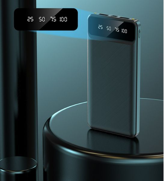 Power Bank 20000 мА&middot;год 5V2A Зарядний пристрій для швидкого заряджання смартфонів Портативний зовнішній акумулятор P-20 фото