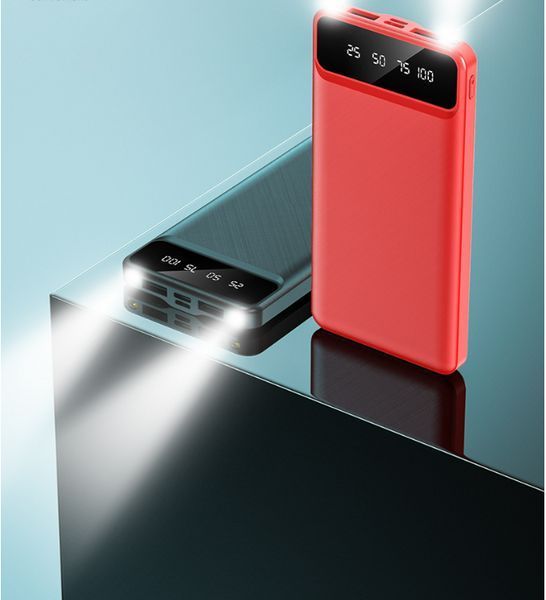 Power Bank 20000 мА&middot;год 5V2A Зарядний пристрій для швидкого заряджання смартфонів Портативний зовнішній акумулятор P-20 фото
