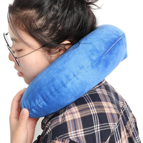 Универсальная подушка для путешествий - дорожная подушка Foam Travel Pillow VEN268 фото