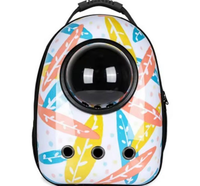 Рюкзак для перенесення тварин з ілюмінатором CosmoPet для кішок і собак DG22 фото