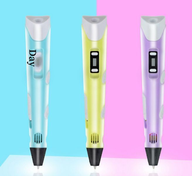 3D-ручка для малювання 3DPen-2 з дисплеєм, підставка, пластик TV58 фото