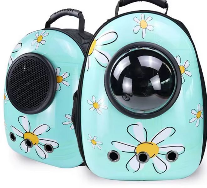 Рюкзак для перенесення тварин з ілюмінатором CosmoPet для кішок і собак DG22 фото