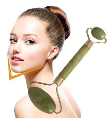Роликовий Масажер Для Обличчя З Рожевого Кварцу Flbwles Conto Facial Roller TV293 фото