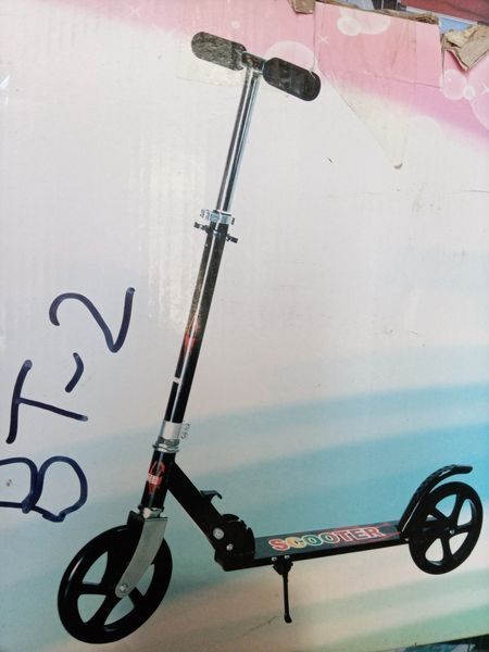 Двоколісний самокат Scooter 888 для підлітків складаний з підніжкою Scooter BT-3 (6) BT2 фото