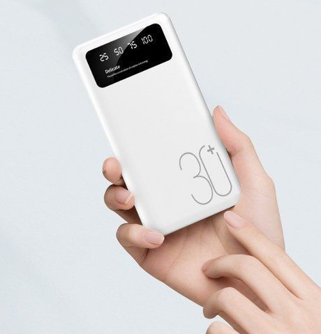 Power Bank 30000 мА&middot;год 5V2A Зарядний пристрій для швидкого заряджання смартфонів Портативний зовнішній акумулятор P-30 фото