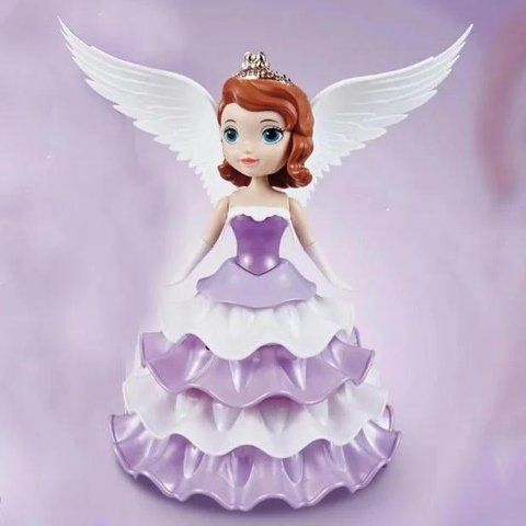 Обертова лялька-нічник принцеса Dancing Angel Ice Princess TVDL59D фото