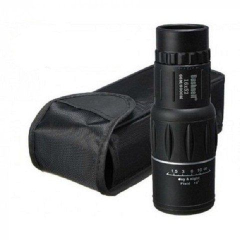 Монокуляр BUSHNELL 16x52 з напиленням Full Vision для Охти Риболовлі Туризму Black TV89 фото