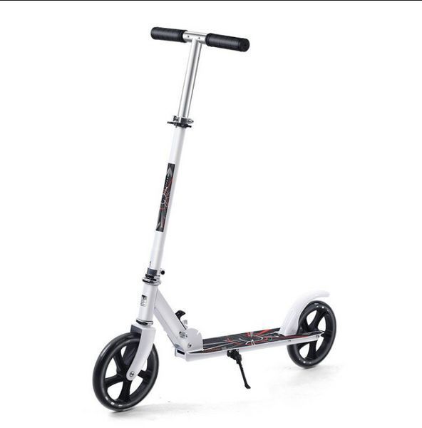 Двоколісний самокат Scooter 888 для підлітків складаний з підніжкою Scooter BT-3 (6) BT2 фото