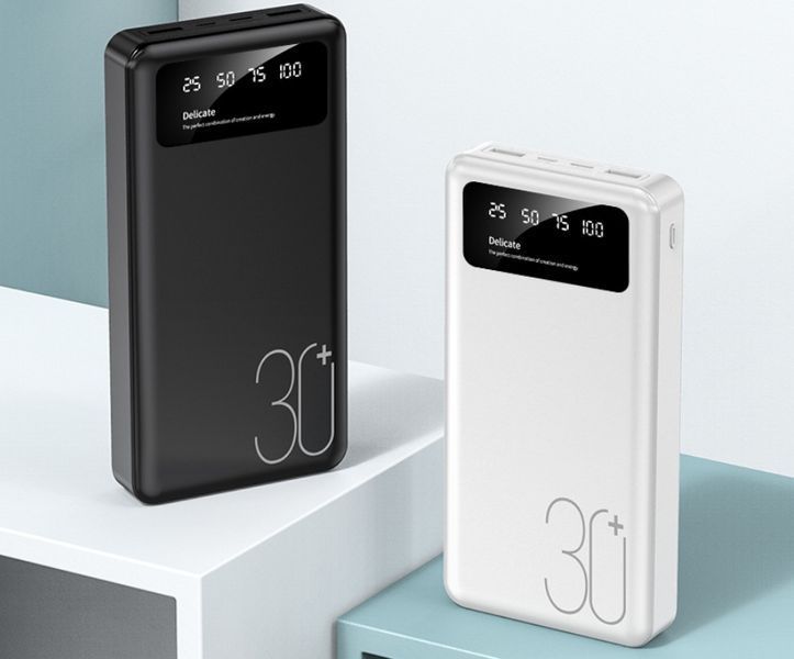 Power Bank 30000 мА&middot;год 5V2A Зарядний пристрій для швидкого заряджання смартфонів Портативний зовнішній акумулятор P-30 фото