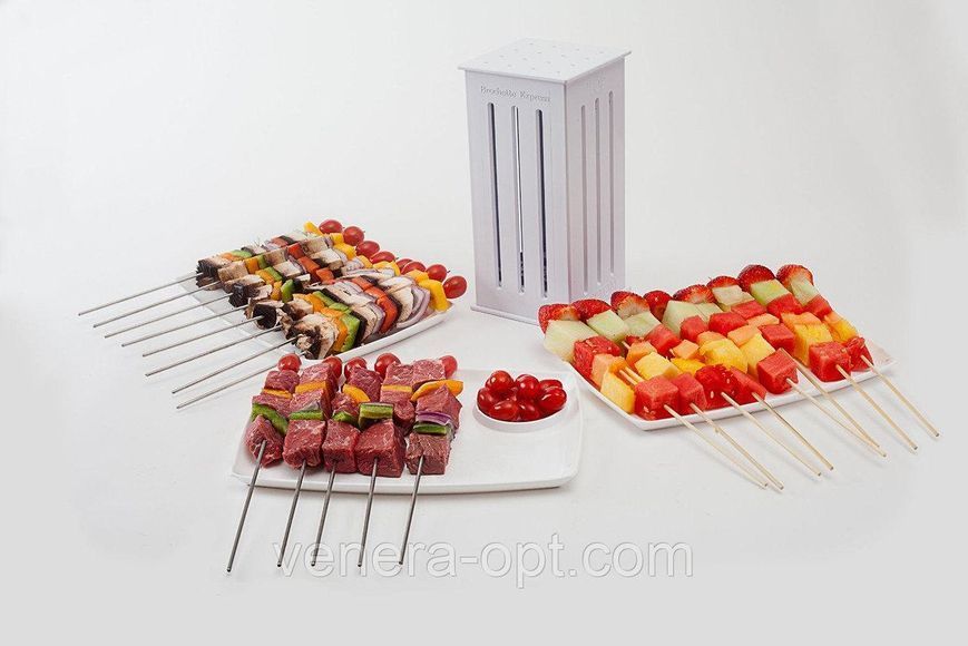 Пристосування для швидкого нанизування шашлику brochette express 2-6 фото